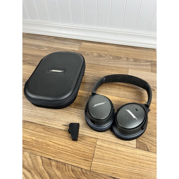 Bose QuietComfort QC25 Wired Noise Canceling Headphones - Black NO WIRE READ - Picture 2 of 13